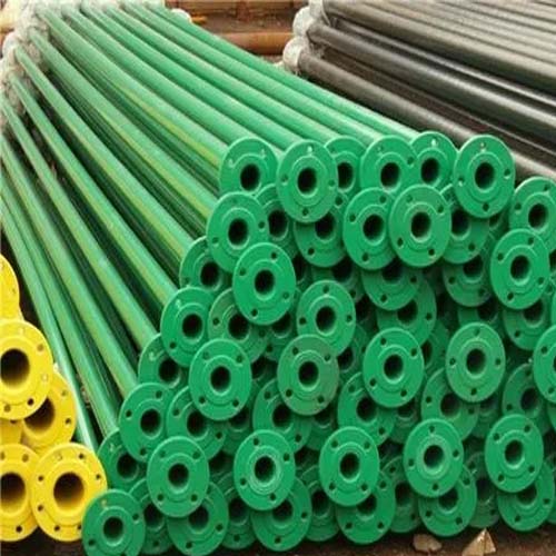 宁夏涂塑钢管施工案例